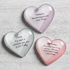 Romantic Write Your Own Personalized Mini Heart Keepsake - 25250