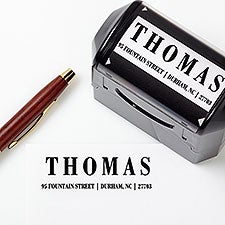 Bold Style Personalized Address Stamp - 25260