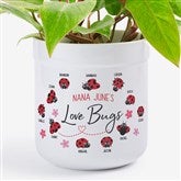 Love Bugs Personalized Outdoor Flower Pot - 25392