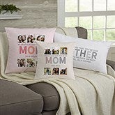 Personalized Mother's Day Photo Pillows - Glad You're Our Mom - 25443