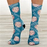 Personalized Photo Socks For Her - 25446