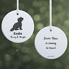 Personalized Newfoundland Ornament by philoSophies - 25467