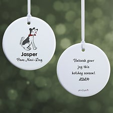 Personalized Husky Ornament by philoSophies - 25472