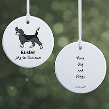 Personalized Beagle Ornaments by philoSophies - 25474