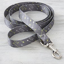 Modern Arrow Personalized Dog Leash - 25537