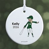 Personalized Baseball Player Christmas Ornaments by philoSophies - 25561