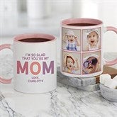 So Glad You're Our Mom Personalized Coffee Mugs - 25614