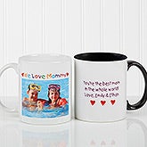 Personalized Photo Coffee Mugs - Loving Her Design - 2562