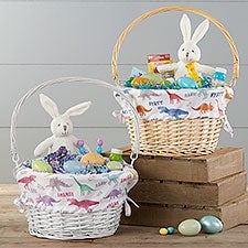 Personalized Dinosaur Easter Baskets For Boys  Girls - 25718