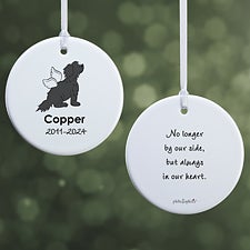 Personalized Newfoundland Memorial Ornaments by philoSophies - 25783