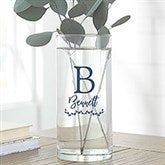 Family Initial Personalized 7.5-inch Flower Vase - 25820