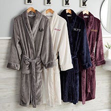 Personalized Brookstone Nap Unisex Robes - 25834