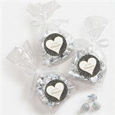 Sparkling Love Personalized Party Favor Stickers - 25849