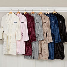 Classic Comfort Custom Name Personalized Luxury Fleece Robes