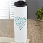 Close to Her Heart Personalized 16 oz Travel Tumbler - 26002