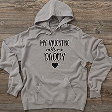 My Valentine Personalized Mens Sweatshirts - 26083