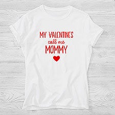 My Valentine Personalized Womens Shirts - 26140