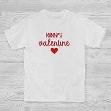 My Valentine Personalized Kids Shirts - 26141