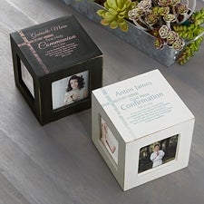 Holy Day Personalized Religious Photo Cubes - 26232