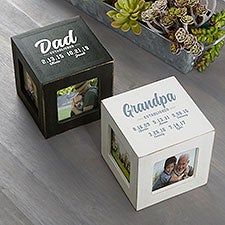 Established Personalized Photo Cubes - 26238