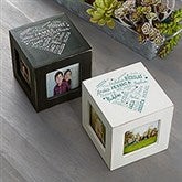 Close To Her Heart Personalized Photo Cubes - 26239