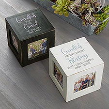 Grandkids Personalized Photo Cubes - 26240