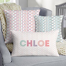 Delicate Name Personalized Throw Pillows - 26254