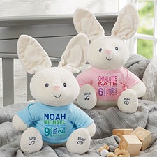 All About Baby Personalized Flora The Bunny by Gund - 26261