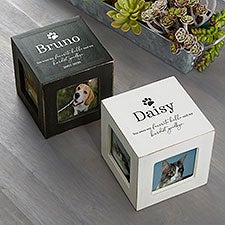 Pet Memorial Personalized Photo Cube - 26279