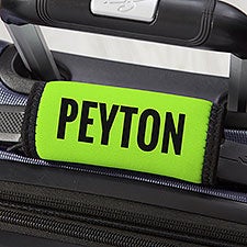 Neon Personalized Luggage Handle Wrap - 26305