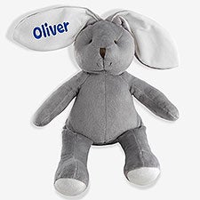 Personalized Bunny - Custom Embroidered 16-inch Plush Bunny - 26311