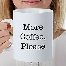 Expressions Personalized 30oz Oversized Coffee Mug - 26356