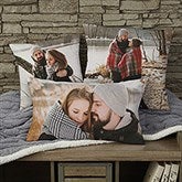 Romantic Photo Memories Personalized Photo Throw Pillows - 26404