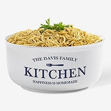 Family Market Personalized Serving Bowl - 26421