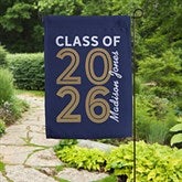 Graduating Class Of Personalized Graduation Garden Flag - 26438