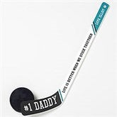 Father's Day Personalized Plastic Mini Hockey Stick - 26453