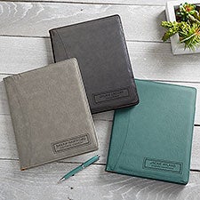 Block Name Personalized Full Pad Portfolios - 26481