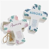 Protect Me Personalized Cross Trinket Box - 26492