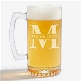 Lavish Last Name 25oz Engraved Beer Mug - 26516