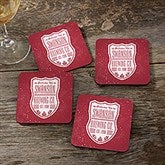Beer Label Personalized Coasters - 26527