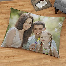 Personalized Family Photo Floor Pillows - 26557