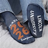 Graduating Class Of Personalized Graduation Socks - 26597