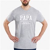 Five Star Grandpa Personalized Mens Shirts - 26600