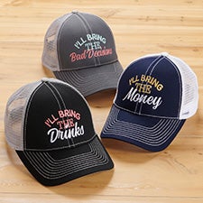 Ill Bring The Embroidered Trucker Hats - 26642