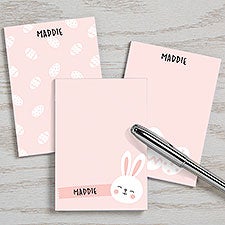 Easter Bunny Personalized Mini Notepads for Kids - 26717