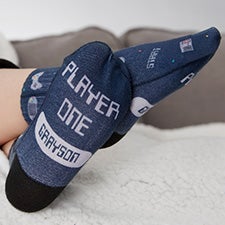 Personalized Gaming Socks for Toddlers - 26890