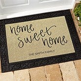 Home Sweet Home Personalized Doormats - 26989