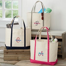 Playful Name Weekender Embroidered Weekender Totes - 27005