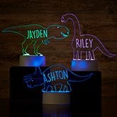 Dinosaur Night Light Personalized LED Sign - 27066