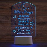 Goodnight Prayer Personalized Acrylic LED Sign - 27067